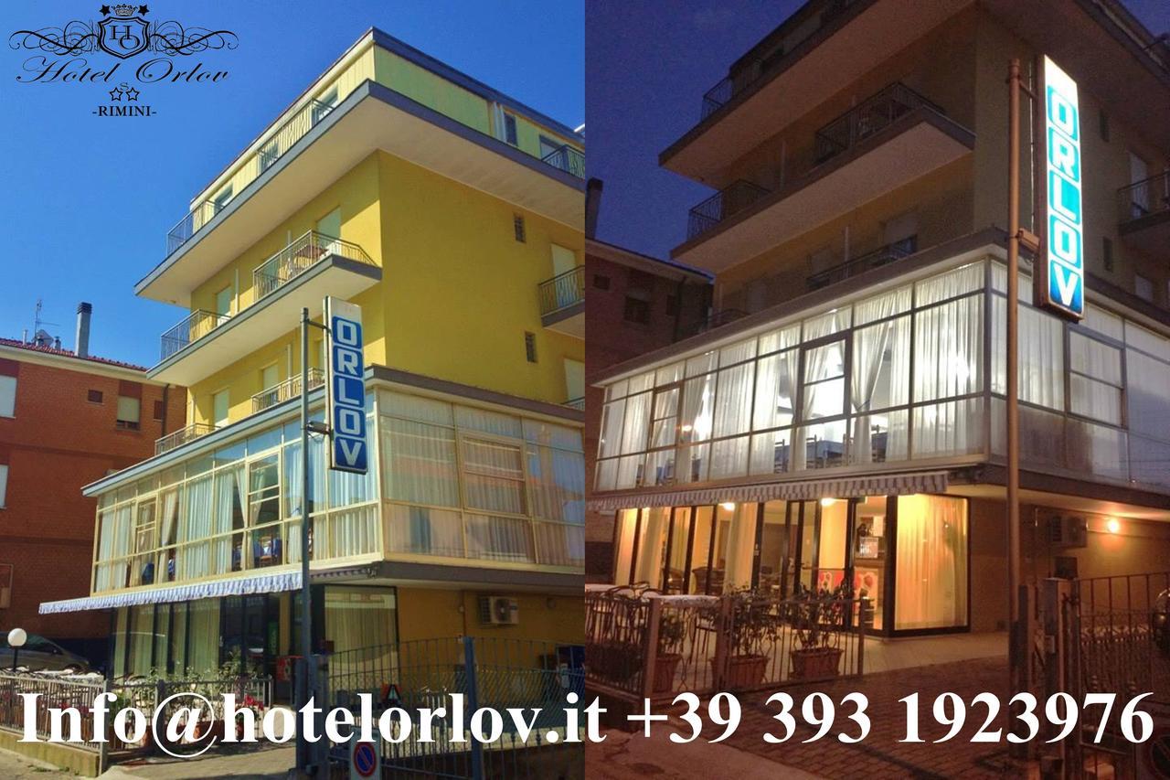 Hotel Orlov Rimini Ngoại thất bức ảnh